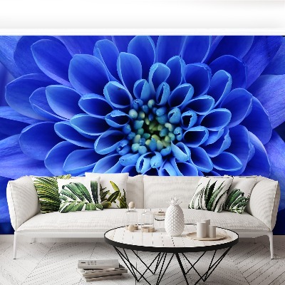 Fototapet Blå blomma