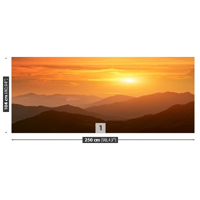 Fototapet Soluppgång