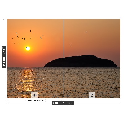 Fototapet Havets soluppgång