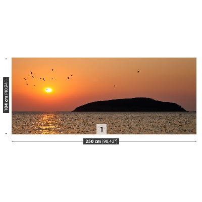 Fototapet Havets soluppgång
