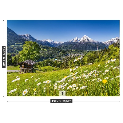 Fototapet Bayerns berg