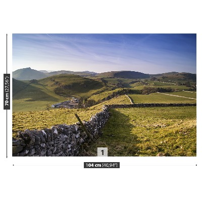 Fototapet Chrome Hill