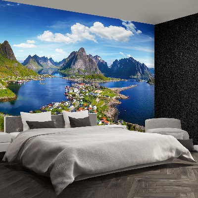 Fototapet Lofoten norge