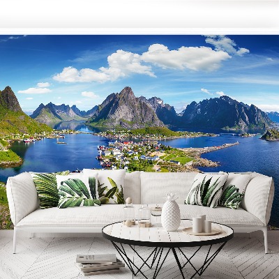 Fototapet Lofoten norge