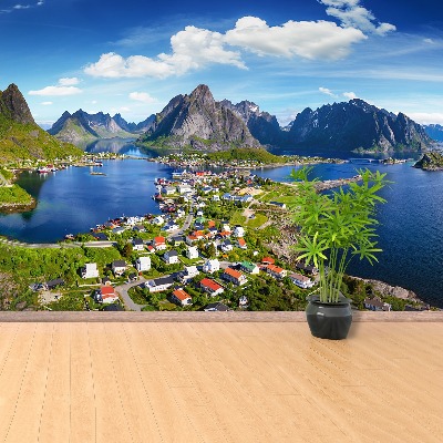 Fototapet Lofoten norge