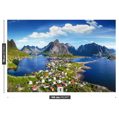 Fototapet Lofoten norge