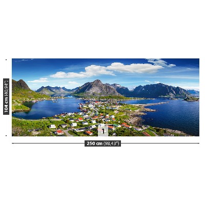 Fototapet Lofoten norge