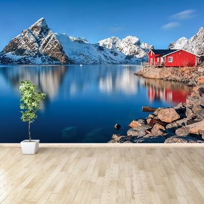 Fototapet Lofoten Norge