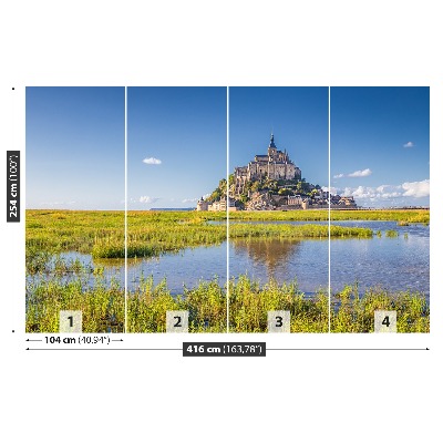 Fondtapet Le Mont SaintMichel