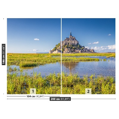 Fondtapet Le Mont SaintMichel