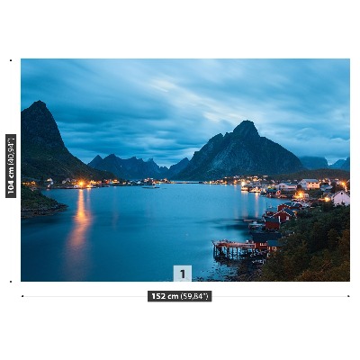 Fototapet Lofoten öarna