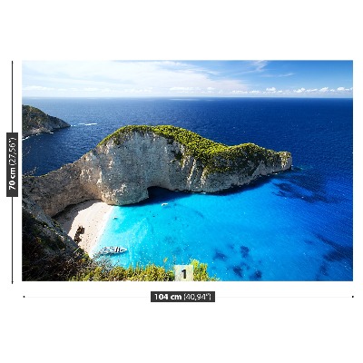 Fondtapet Navagio Beach