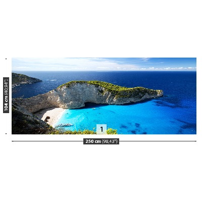 Fondtapet Navagio Beach