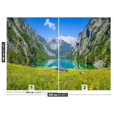 Fototapet Obersee Königssee