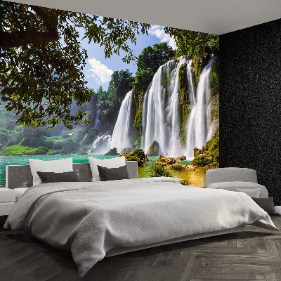 Fondtapet Bangioc vattenfall