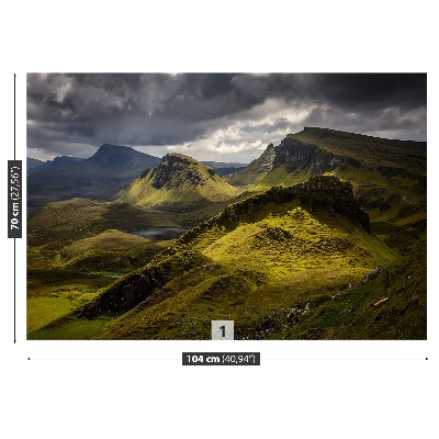 Fototapet Quiraing Skottland