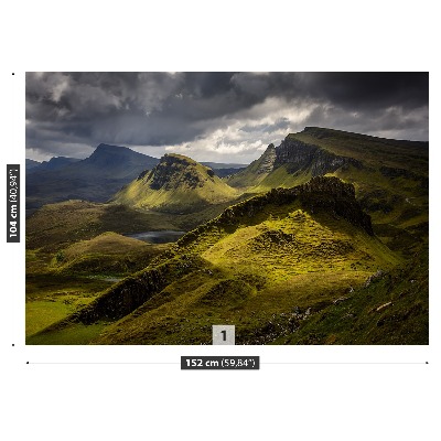 Fototapet Quiraing Skottland