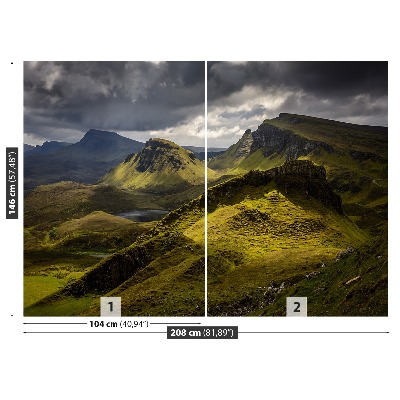 Fototapet Quiraing Skottland