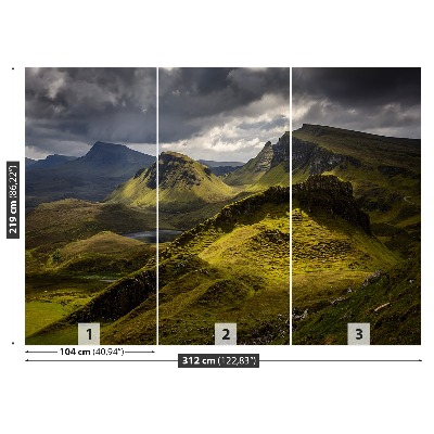 Fototapet Quiraing Skottland