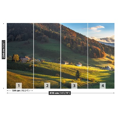 Fototapet Dalgång