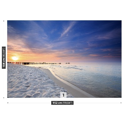 Fototapet Solnedgång