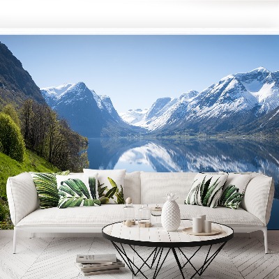 Fototapet Fjord i Norge