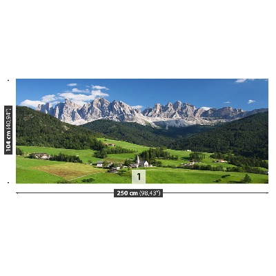 Fototapet Italienska Dolomiterna