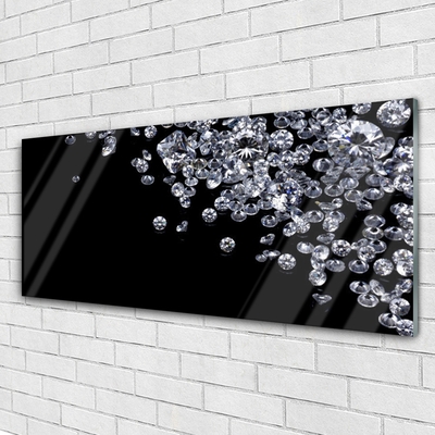 Akrylglas bild Diamanter Art