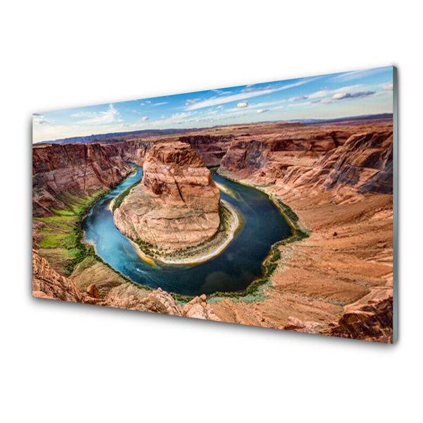 Tavla plexiglas Grand Canyon landskap