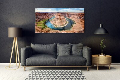 Tavla plexiglas Grand Canyon landskap