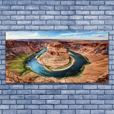 Tavla plexiglas Grand Canyon landskap