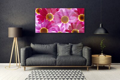Akryltavla Blommor På Väggen
