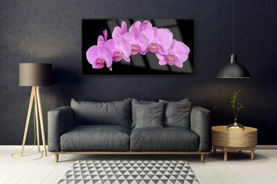 Akryltavla Blommor På Väggen