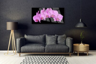 Akryltavla Blommor På Väggen