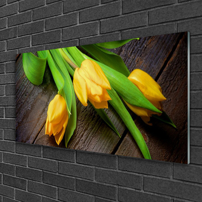 Akrylglas bild Tulpaner Blommor