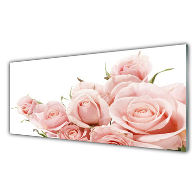 Plexiglas tavla Roses Blommor Plant