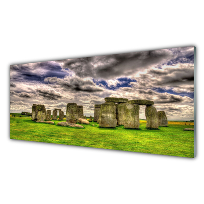 Tavla plexiglas Stonehenge landskap