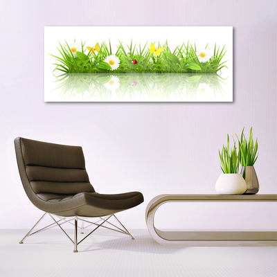 Akrylglastavla Gräs Naturväxt