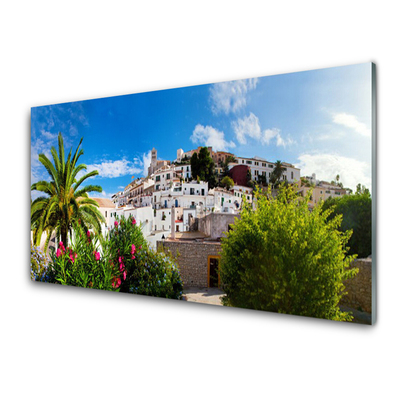Plexiglas tavla Stadens Palma landskap