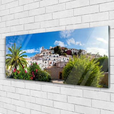 Plexiglas tavla Stadens Palma landskap