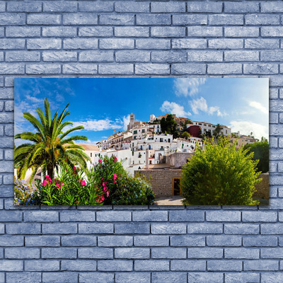 Plexiglas tavla Stadens Palma landskap