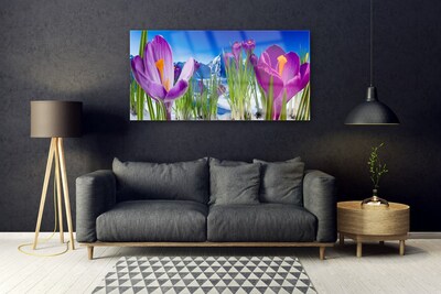 Akrylglastavla Blommor Växtnatur