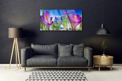 Akrylglastavla Blommor Växtnatur