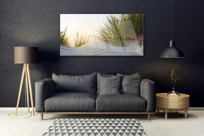 Akrylglas bild Sand Gräs Landskap