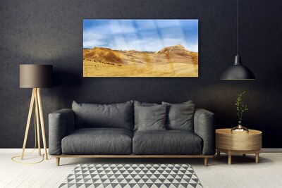 Akryltavla Desert Hills Landskap