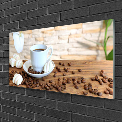 Plexiglas tavla Kaffebönmugg Kök