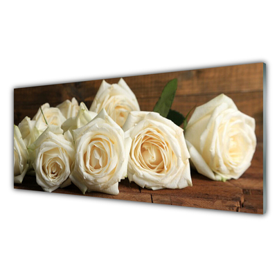 Plexiglas tavla Roses Blommor Plant