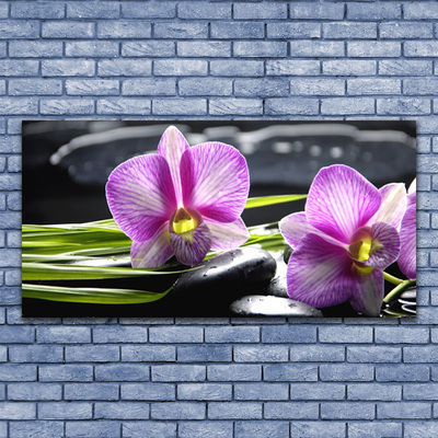 Akryltavla Orchid Stones Zen Spa