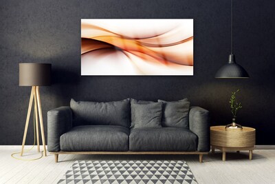 Plexiglas tavla Abstrakt grafik vågor