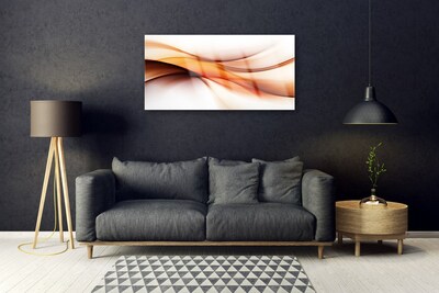 Plexiglas tavla Abstrakt grafik vågor